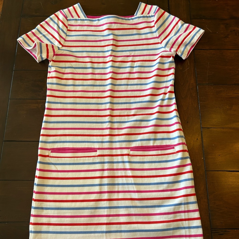 Joules Cotton Striped Dress